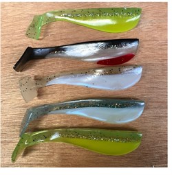 5 PC Savage Gear shad 12 cm